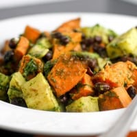 Sweet Potato and Black Bean salad
