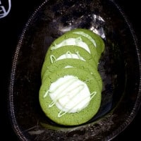 Matcha and White chocolate cookies