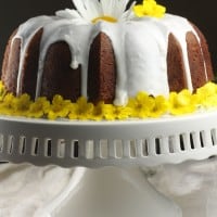 Lemon Ricotta poppy seed bundt cake