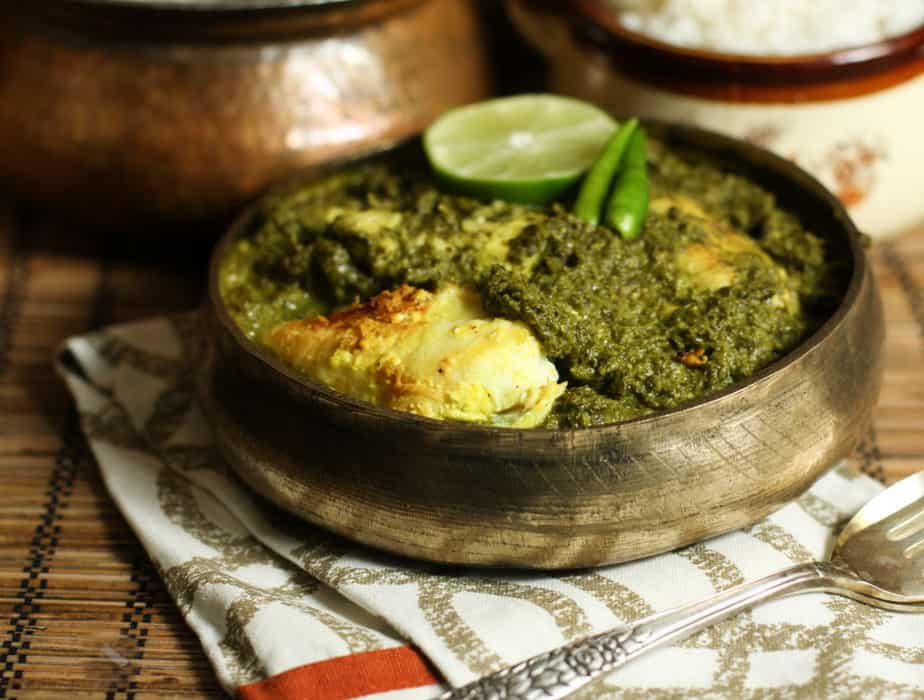 Methi Machli - Fish with Fenugreek sauce