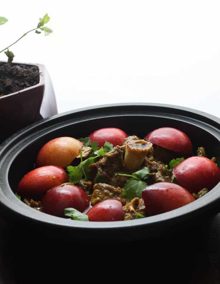 Lamb and Fresh Plum Tagine