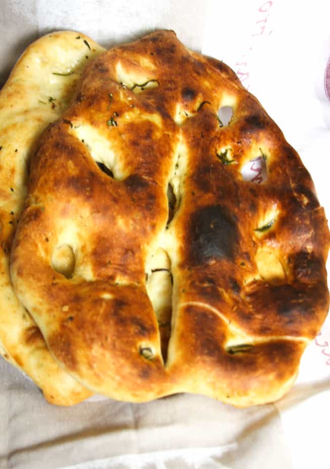 Rosemary and Garlic Fougasse