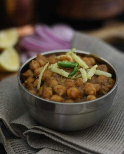 Chole Aloo - Chickpeas & Potatoes