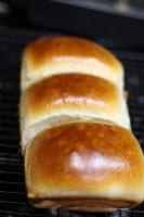 Japanese soft milk bread made in Hokkaido style