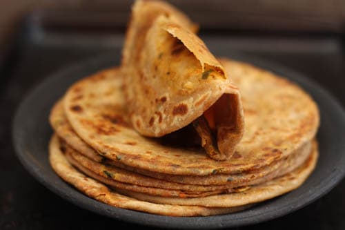 Satpadi - Spiced Griddle bread