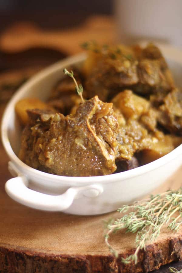 Goat Meat cooked in Instant pot with Jamaican Curry Spices