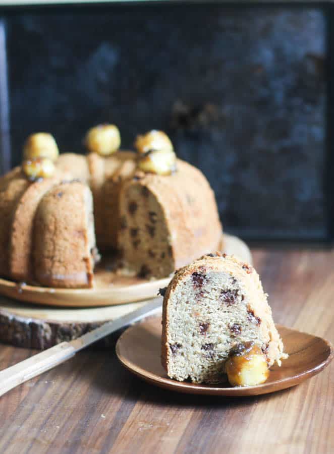 Whole Wheat Banana Bundt Cake