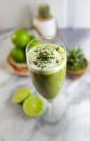 Matcha Pisco - green tea cocktail