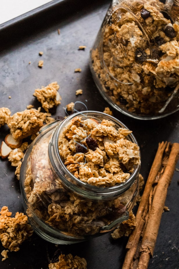 Spiced Pumpkin Butter Granola