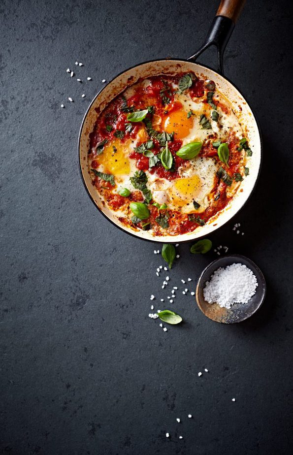 Spicy Skillet Eggs